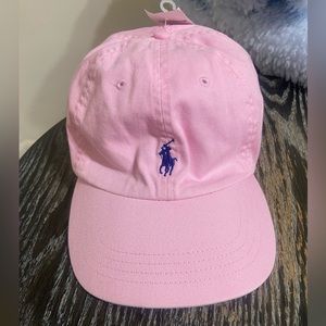Pink polo Ralph Lauren cap/hat